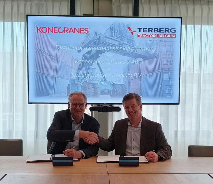 Konecranes Lift Trucks signs distributor agreement with Terberg Tractors Belgium