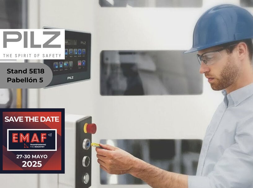 Pilz presenta soluciones avanzadas de seguridad para AGV en EMAF 2025
