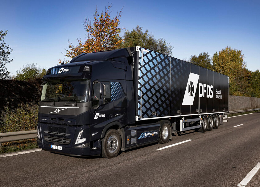 DFDS and Continental offer efficient, environmentally friendly, intermodal transport