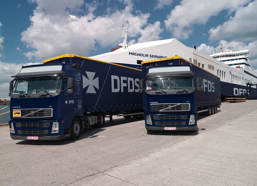 DFDS and Continental offer efficient, environmentally friendly, intermodal transport