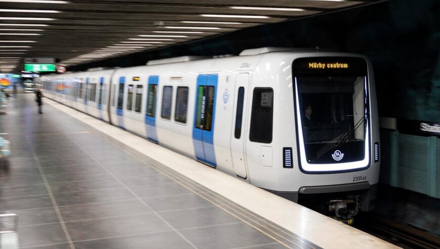 Alstom tecknar 5-årigt supportavtal för fordonsrelaterade digitala system med SL för Stockholms tunnelbana