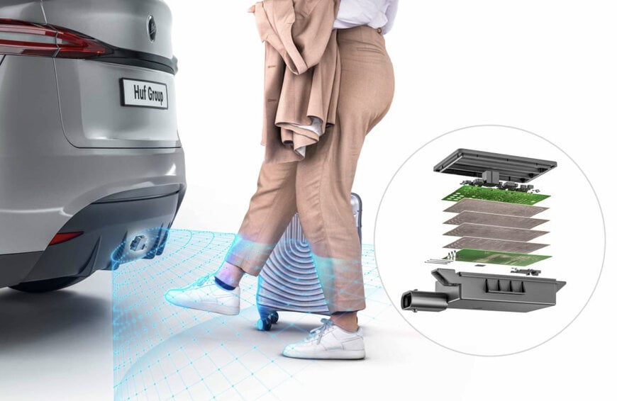 Huf gewinnt ersten Auftrag für Kick-Sensor mit 79 GHz-Radar