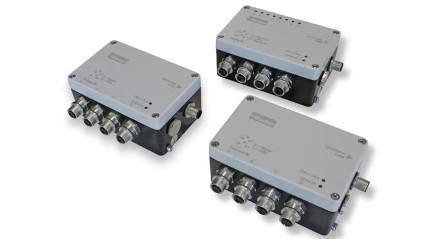 Parker introduceert SensoControl Converter Box voor geavanceerde hydraulische monitoring