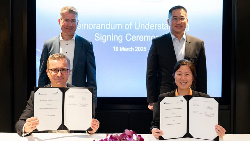 Rheinmetall cooperates with DSTA in Singapore – innovation in simulation and training systems