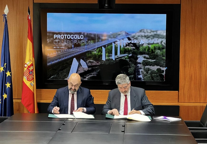 MAFEX y ADIF impulsan la innovación ferroviaria mediante una colaboración estratégica