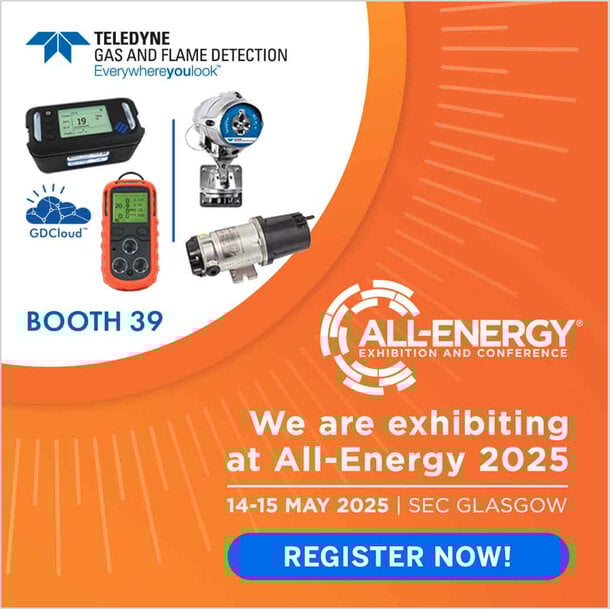 Teledyne Gas and Flame Detection to put hydrogen detection solutions in the spotlight at trio of forthcoming events