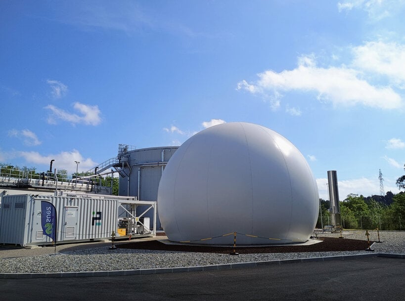 SUEZ et Carcassonne Agglo inaugurent l’unité de méthanisation de la station d’épuration de Saint-Jean