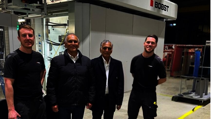 Mehta Flex setting new benchmark in packaging printing: Installs seventh BOBST CI flexo press