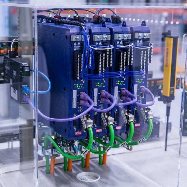 KEB America Demonstrates Coordinated Motion Control at Automate