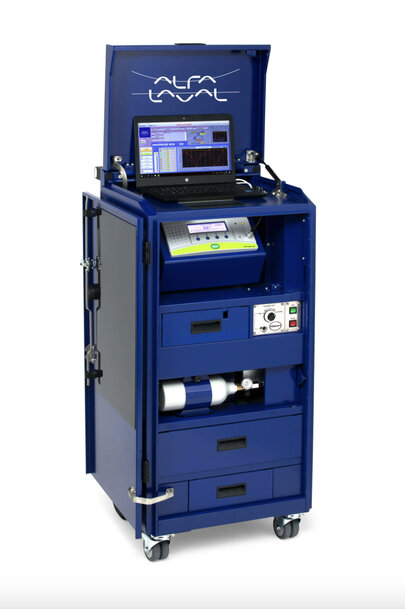 Alfa Laval's Integrity Test detects internal leaks, enables smart recycling of brazed heat exchangers