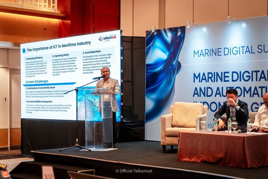 Lewat Marine Digital Summit, Telkomsat Tunjukkan Komitmen Digitalisasi Maritim Indonesia