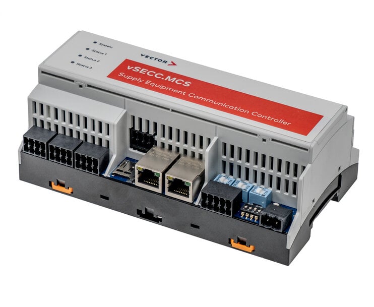 Vector launches communication controller for megawatt charging