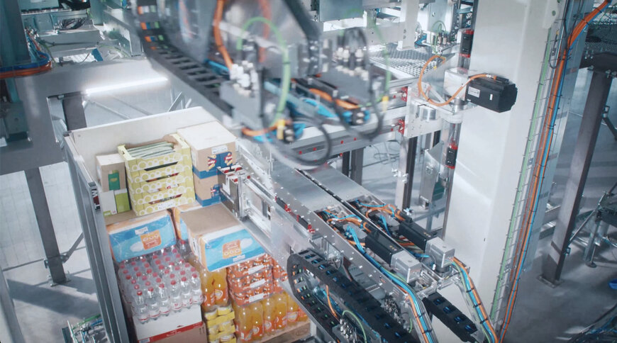 TGW Logistics' FullPick Fully Automates Mixed-Case Palletizing for Grocery Retail