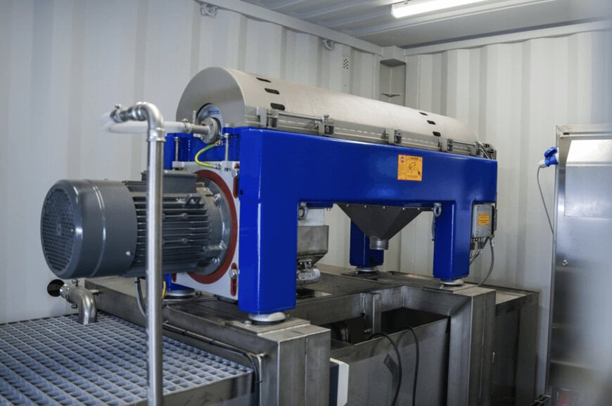 Alfa Laval decanter enables efficient, sustainable waste & water treatment