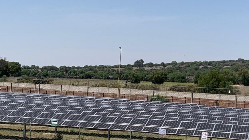 Alstom poursuit sa stratégie de développement durable en installant des panneaux photovoltaïques sur son site de Sahagún, au Mexique