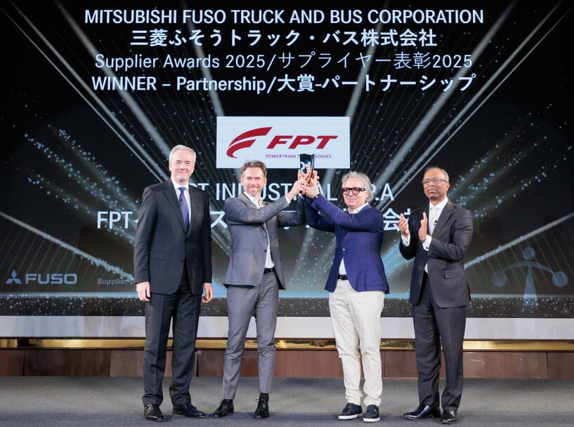 FPT INDUSTRIAL HAS RECEIVED THE 2025 FUSO SUPPLIER AWARD IN THE PARTNERSHIP CATEGORY, IN RECOGNITION OF THE VALUE OF ITS COLLABORATION WITH MFTBC
