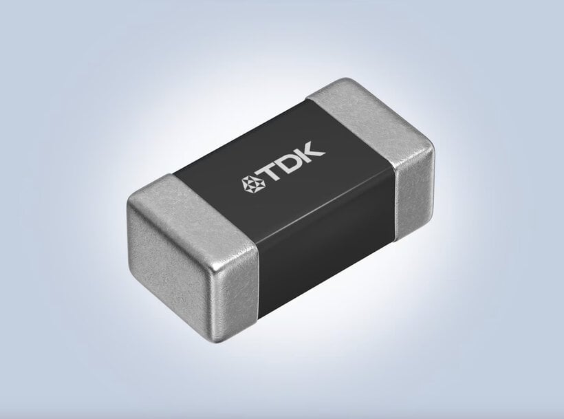 TDK chip beads offer 8 A, highest current for EMC lines