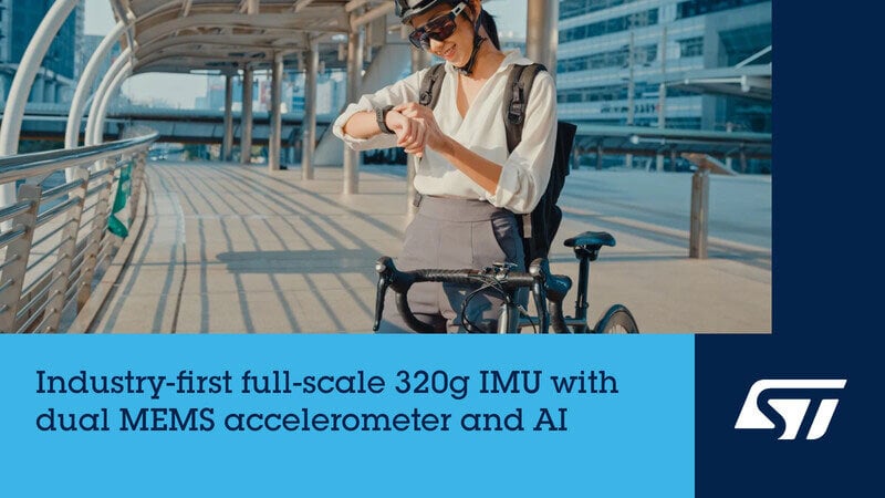 STMicroelectronics unveils tiny AI sensor for activity tracking and IoT
