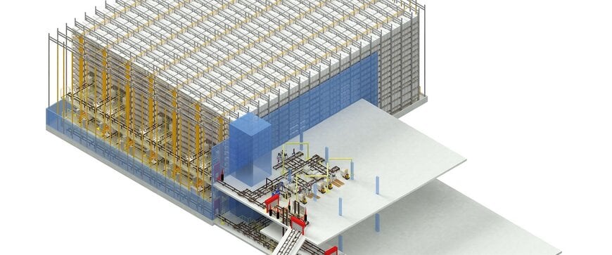 Jungheinrich realisiert automatisiertes Zentrallager für Wicke