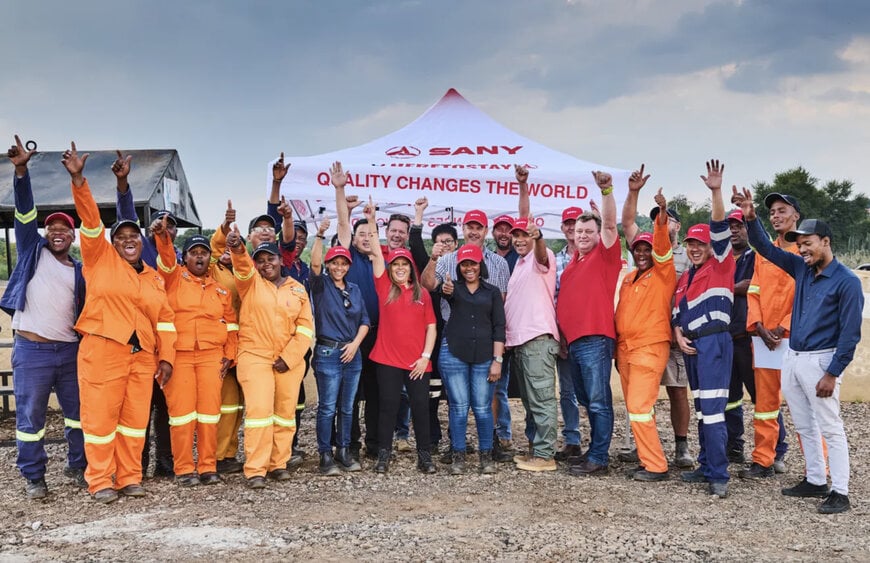SANY Delivers First 2-Meter Milling Machine in South Africa