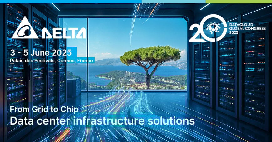 Delta Powers the Future: See Next-Gen Data Center Solutions at Datacloud Global Congress 2025!