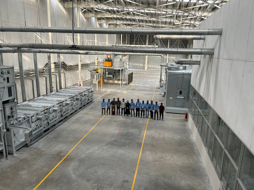 ANDRITZ tearing line starts up at Pacific Jeans, Bangladesh