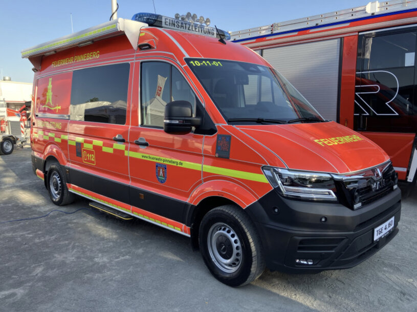 MAN presents state-of-the-art ambulance & fire service vehicles at RETTmobil 2025