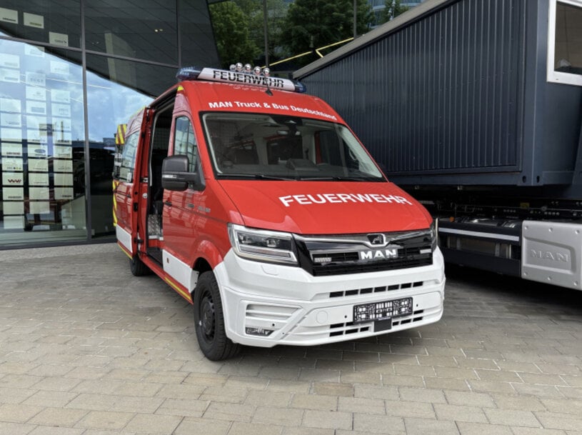MAN presents state-of-the-art ambulance & fire service vehicles at RETTmobil 2025