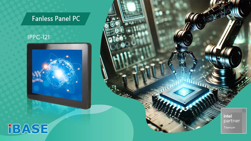 Rugged Fanless Panel PC for Industrial Edge Applications