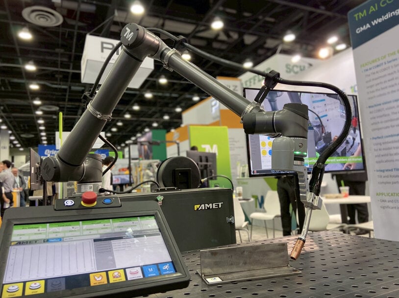 Techman Robot Showcases AI Cobot Innovations at Automate 2025