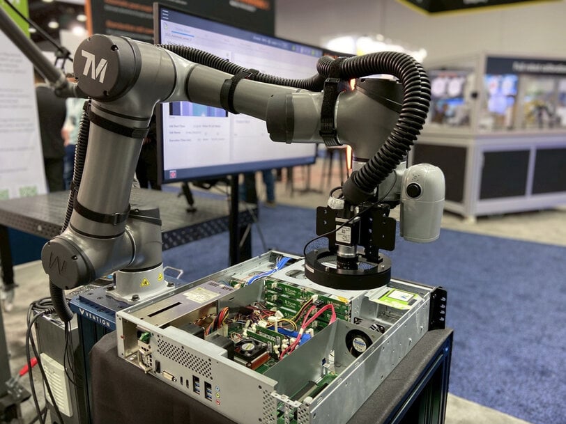 Techman Robot Showcases AI Cobot Innovations at Automate 2025