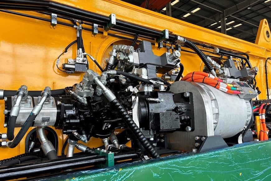 Danfoss eHydraulic Power Module enables electrification of 200-tonne SANY crawler crane