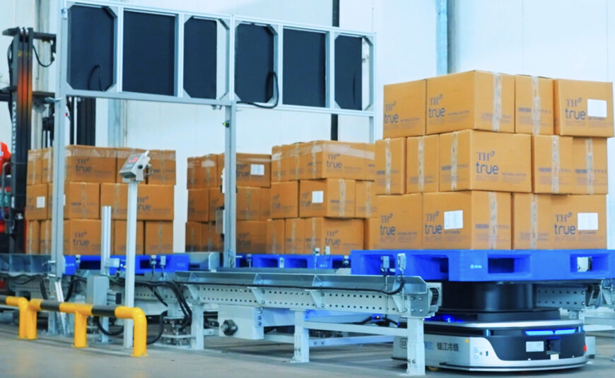 Geekplus debuts world’s first multi-temperature pallet automation system