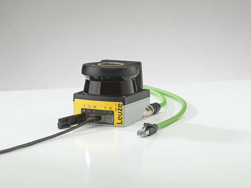 Leuze presents the smallest safety laser scanner on the market