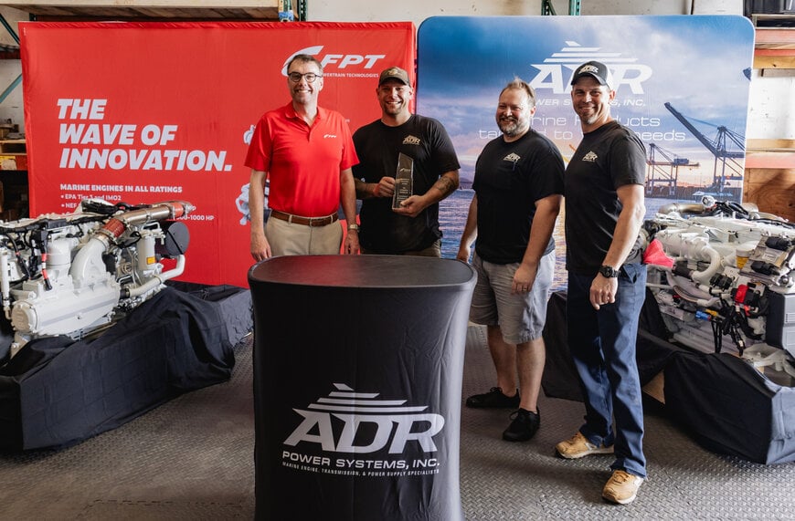 FPT INDUSTRIAL NORTH AMERICA ANNOUNCES ADR POWER SYSTEMS AS NEW  MARINE DISTRIBUTION PARTNER FOR SOUTHEAST 
