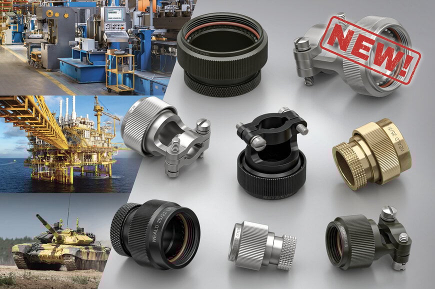 Weald Electronics Expands Rugged Connector Backshell Portfolio with Two New Series