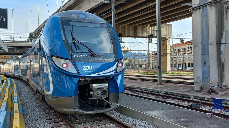 La Région Provence-Alpes-Côte d’Azur, Alstom et Transdev présentent les nouveaux trains de la ligne Marseille–Toulon–Nice