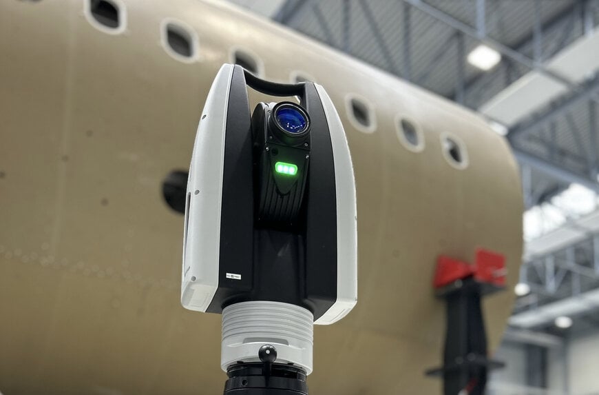Il tracker laser ATS800 di Hexagon rivoluziona la metrologia su larga scala con la scansione alimentata dall’IA