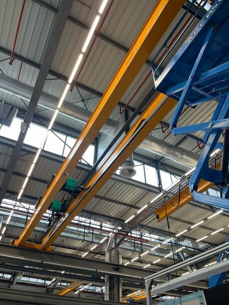 Modernisation et synchronisation de palans chez un client historique, un chantier d’envergure pour CIC ORIO Vefour