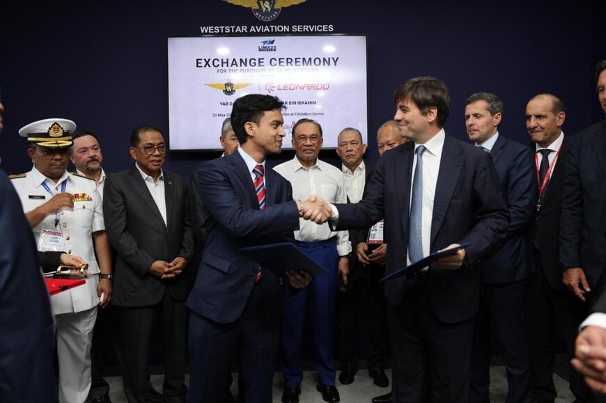 Leonardo and Weststar launch major Malaysian government rotorcraft expansion