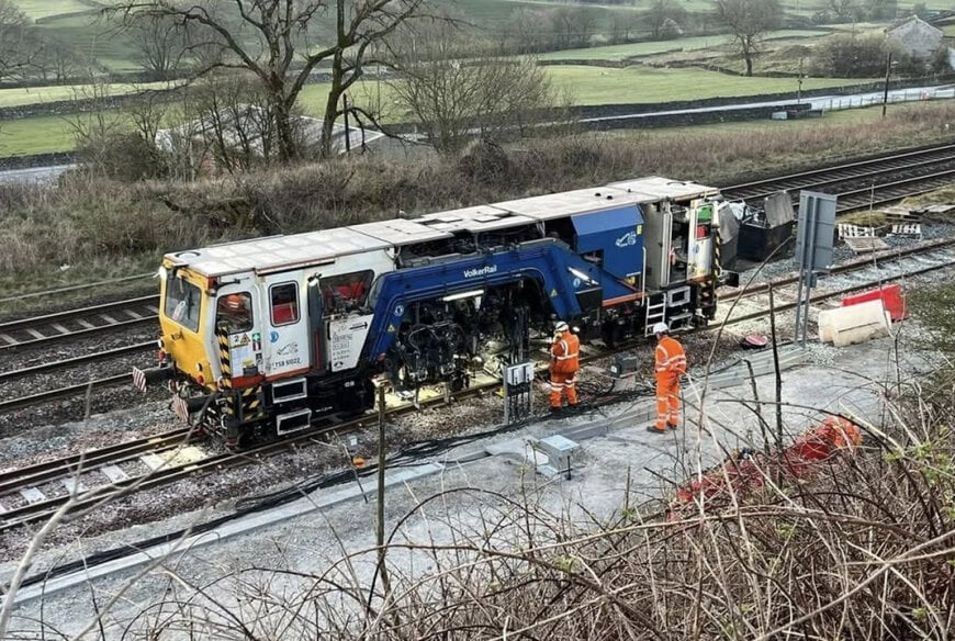 VolkerRail reconnects Horton Quarry to Settle-Carlisle line, boosting sustainability