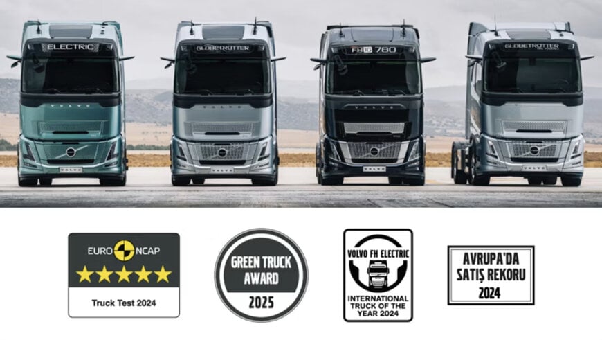 Volvo Trucks, Rekor ve Ödüllerine Yenilerini Ekliyor!