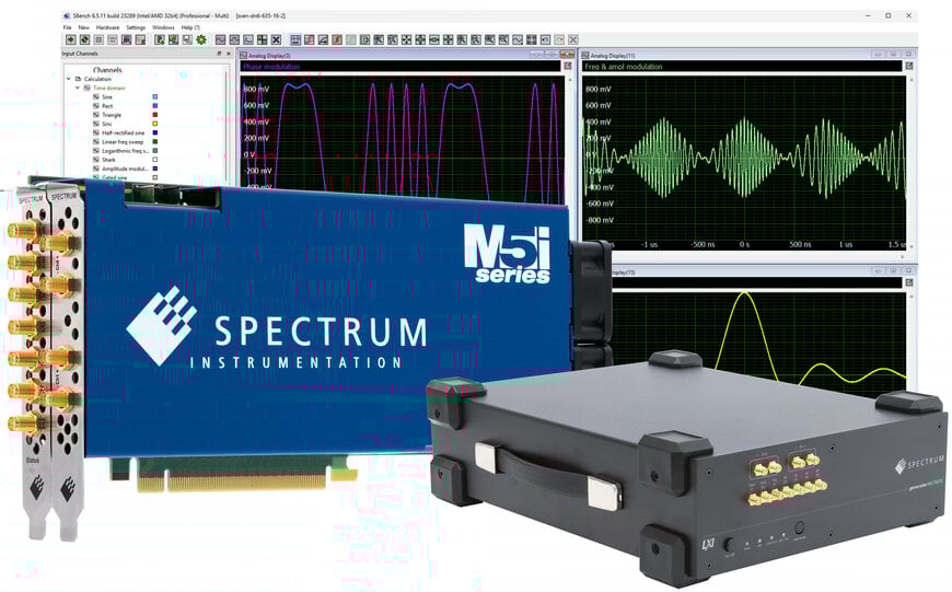 Neue Arbiträrgeneratoren mit 3,9 GHz Bandbreite und 10 GS/s Ausgaberate