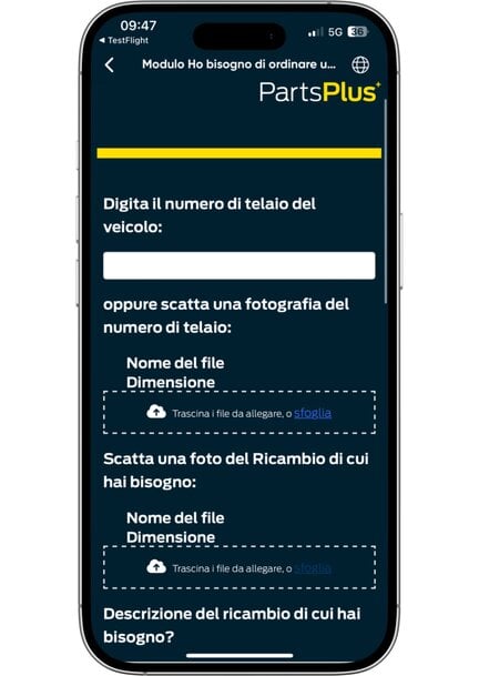 PartsPlus, il nuovo modello di vendita e distribuzione ricambi di Ford Italia, presenta la nuova “App” dedicata ai propri clienti in anteprima all’Autopromotec di Bologna