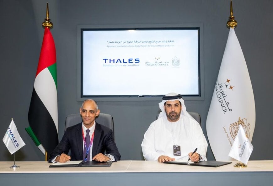 Tawazun, Thales to Build UAE Air Surveillance Radar Facility