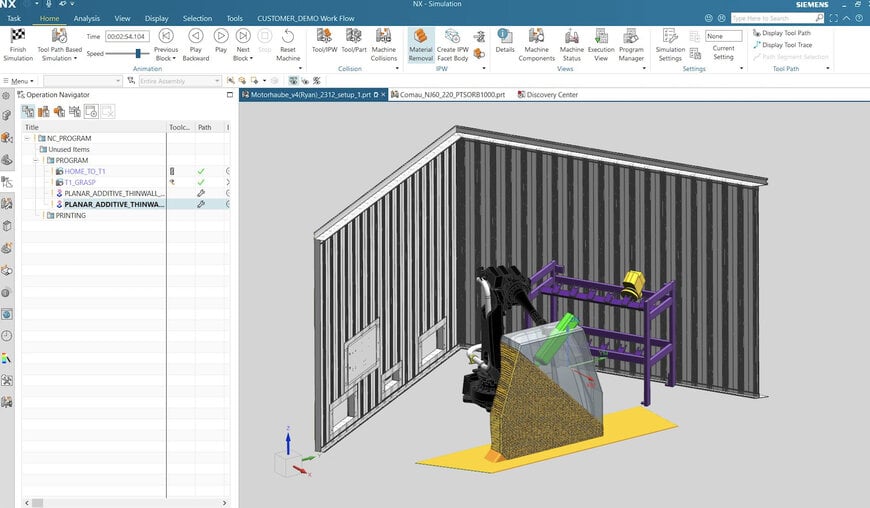 CONTROL DE MOVIMIENTO PARA LA INTEGRACIÓN ROBÓTICA DE 6 EJES EN APLICACIONES DE FABRICACIÓN ADITIVA