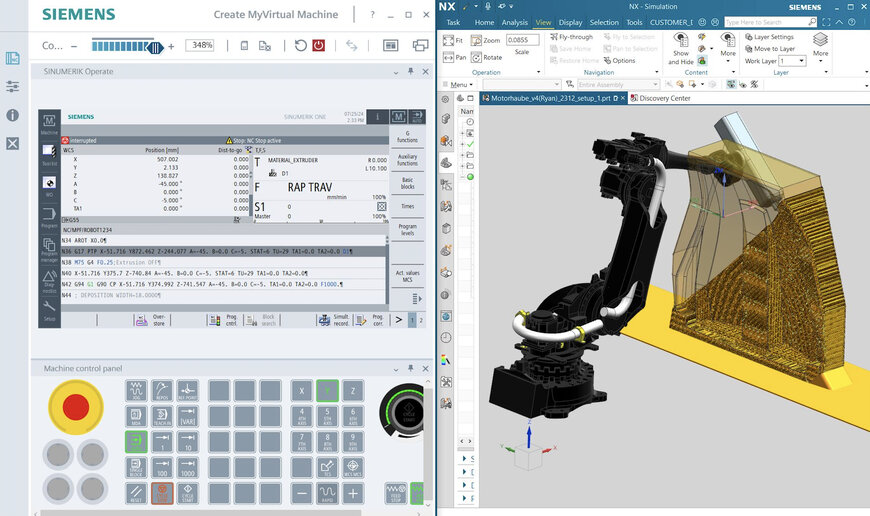 CONTROL DE MOVIMIENTO PARA LA INTEGRACIÓN ROBÓTICA DE 6 EJES EN APLICACIONES DE FABRICACIÓN ADITIVA