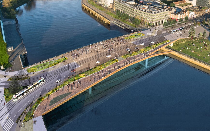 SYSTRA au cœur de la transformation du pont Anne-de-Bretagne à Nantes