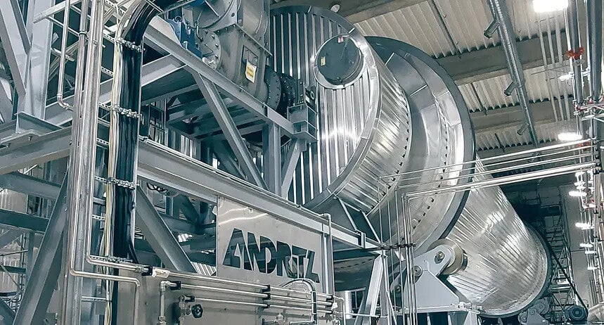 ANDRITZ starts up first industrial-scale torrefaction reactor in Finland