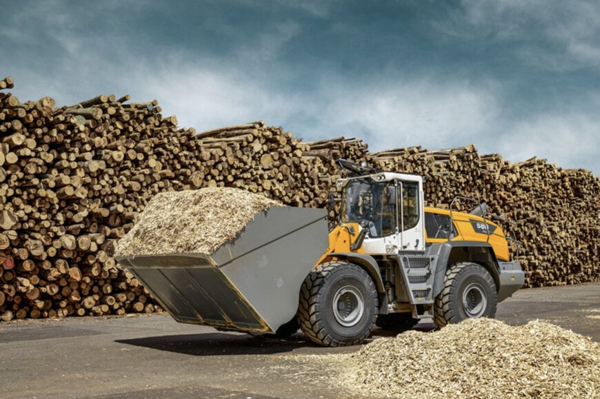 Liebherr presents L 580 XPower wheel loader at Ligna 2025